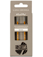 KnitPro Naald punten Vario Aluminium Rainbow LANA GROSSA -kort L 8.50cm D 3mm