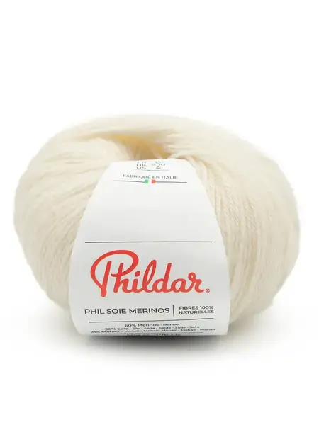 Phildar Phil Soie Merinos -ecru