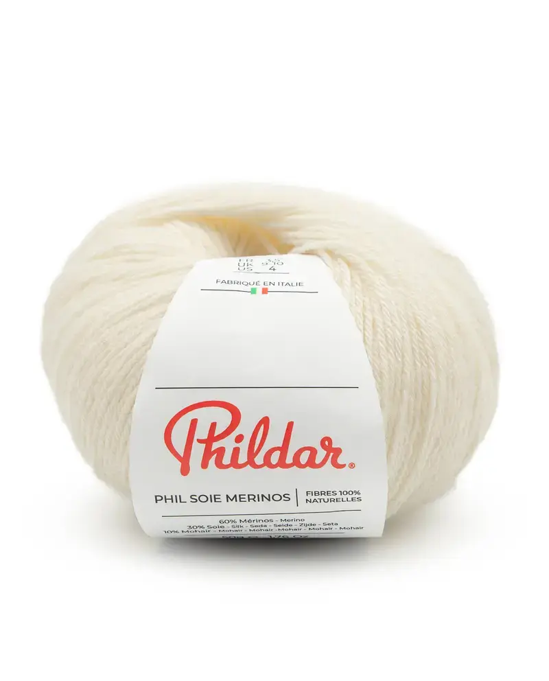 Phildar Phil Soie Merinos -ecru