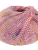 Lana Grossa Cassata -02 Rosé/lichtrood/geel/lila/mandarijn