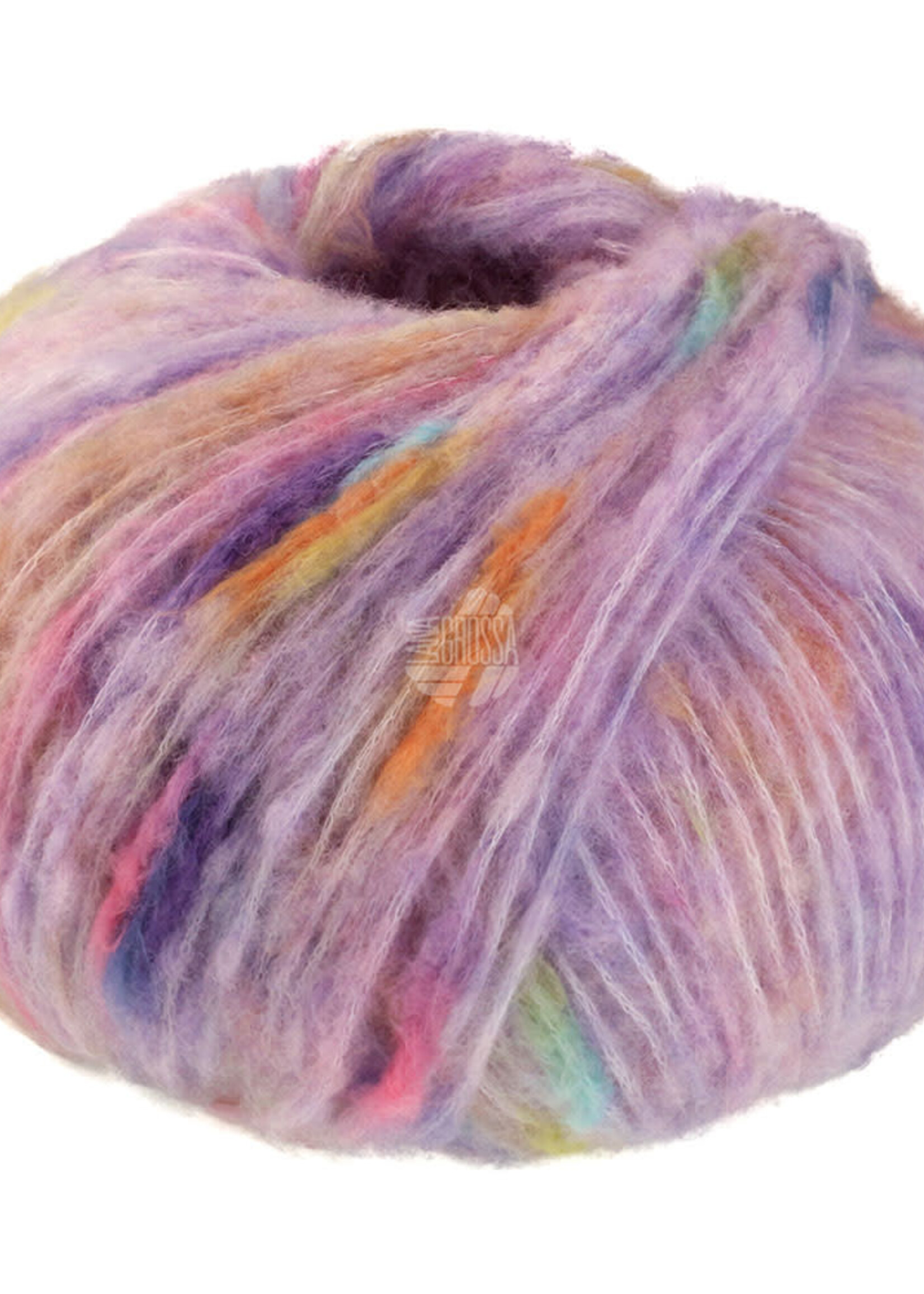 Lana Grossa Cassata -Lana Grossa -03 Zacht paars/roze/geel/paars