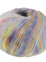 Lana Grossa Cassata -Lana Grossa -04 Mint/geel/oranje/lichtblauw