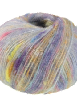 Lana Grossa Cassata -04 Mint/geel/oranje/lichtblauw-25%