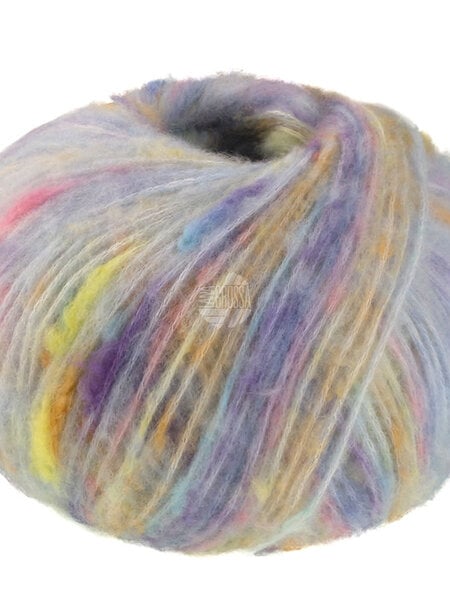 Lana Grossa Cassata -04 Mint/geel/oranje/lichtblauw-25%