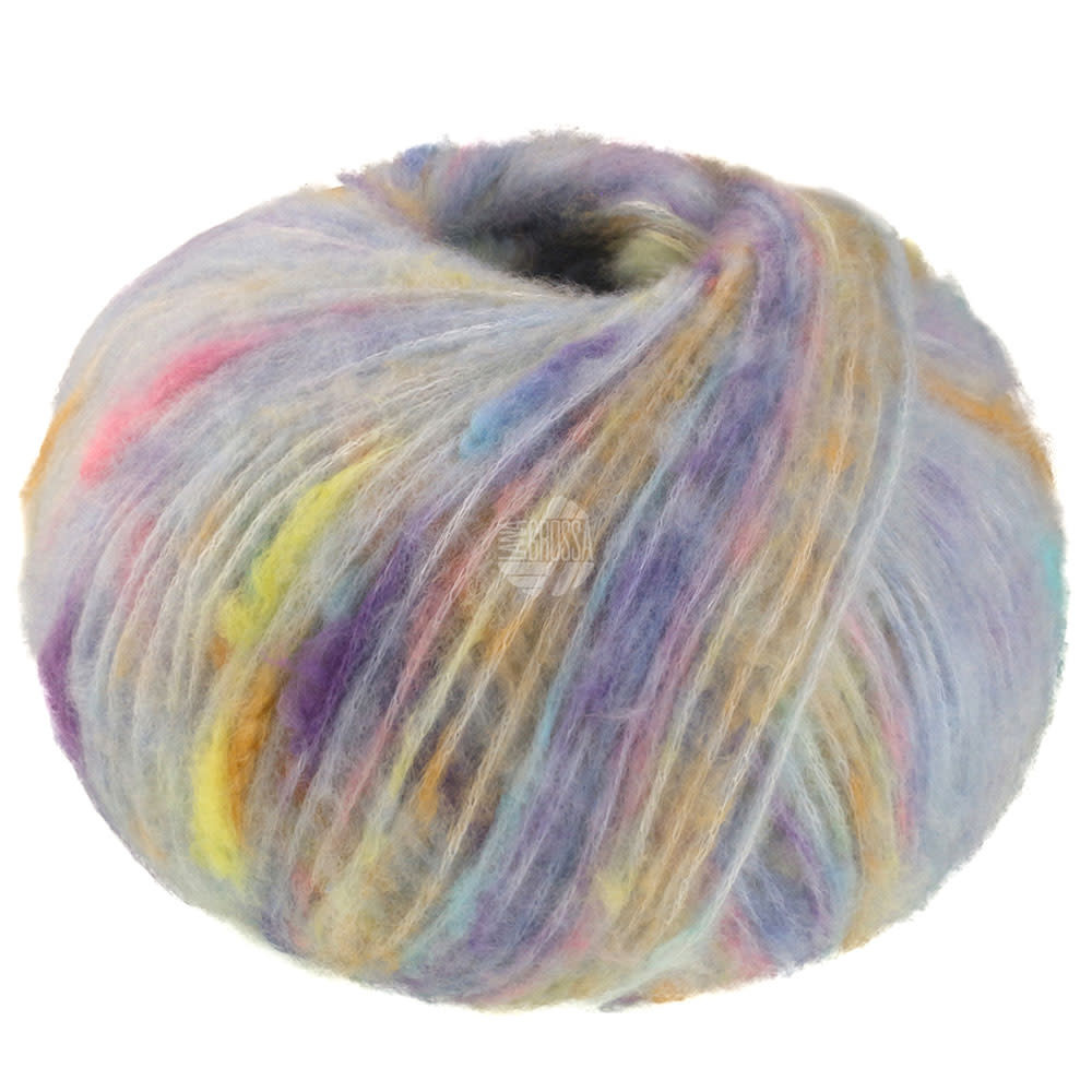 Lana Grossa Cassata -04 Mint/geel/oranje/lichtblauw-25%