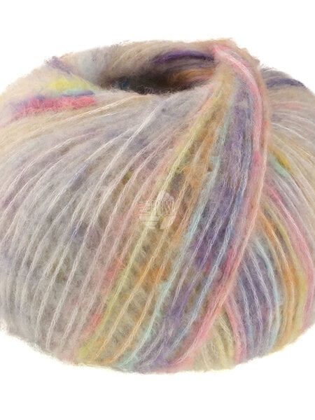 Lana Grossa Cassata -06 Natuurlijk/geel/oranje/zalm/roze/bleeklila/turkoois-25%