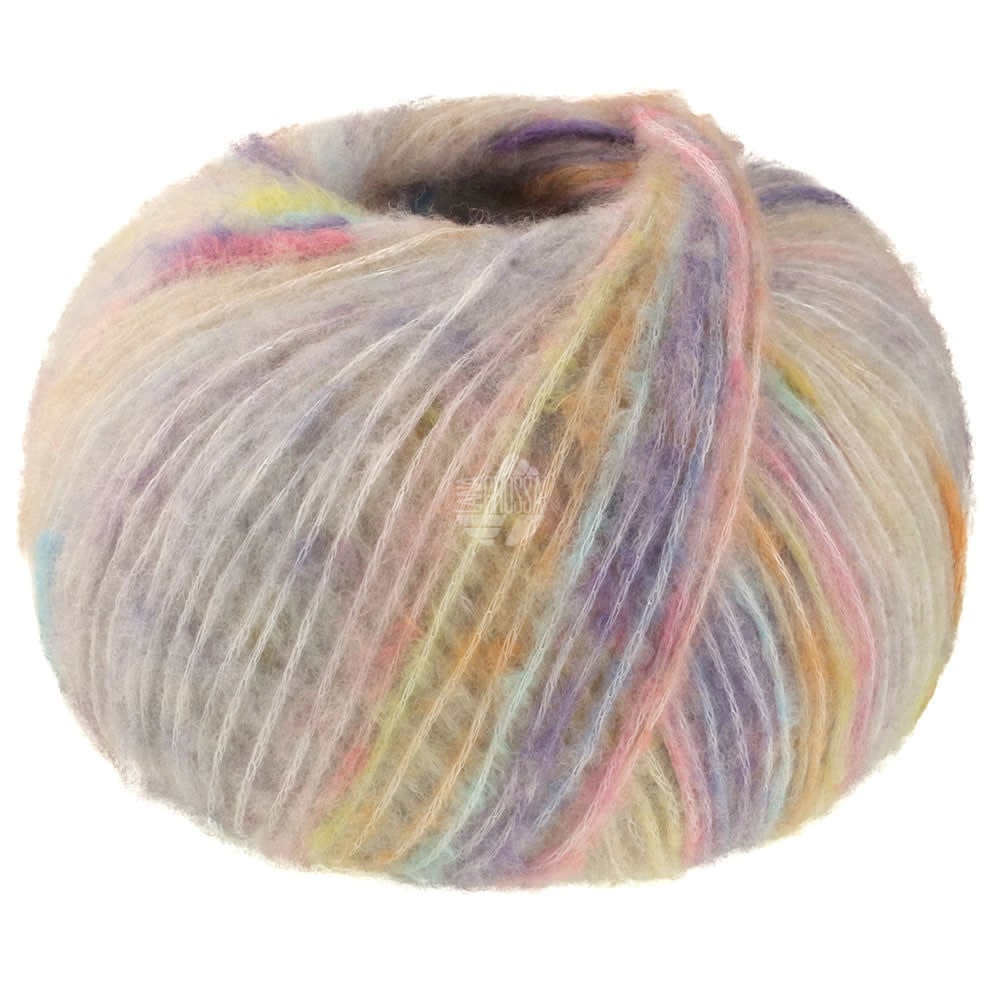 Lana Grossa Cassata -06 Natuurlijk/geel/oranje/zalm/roze/bleeklila/turkoois-25%