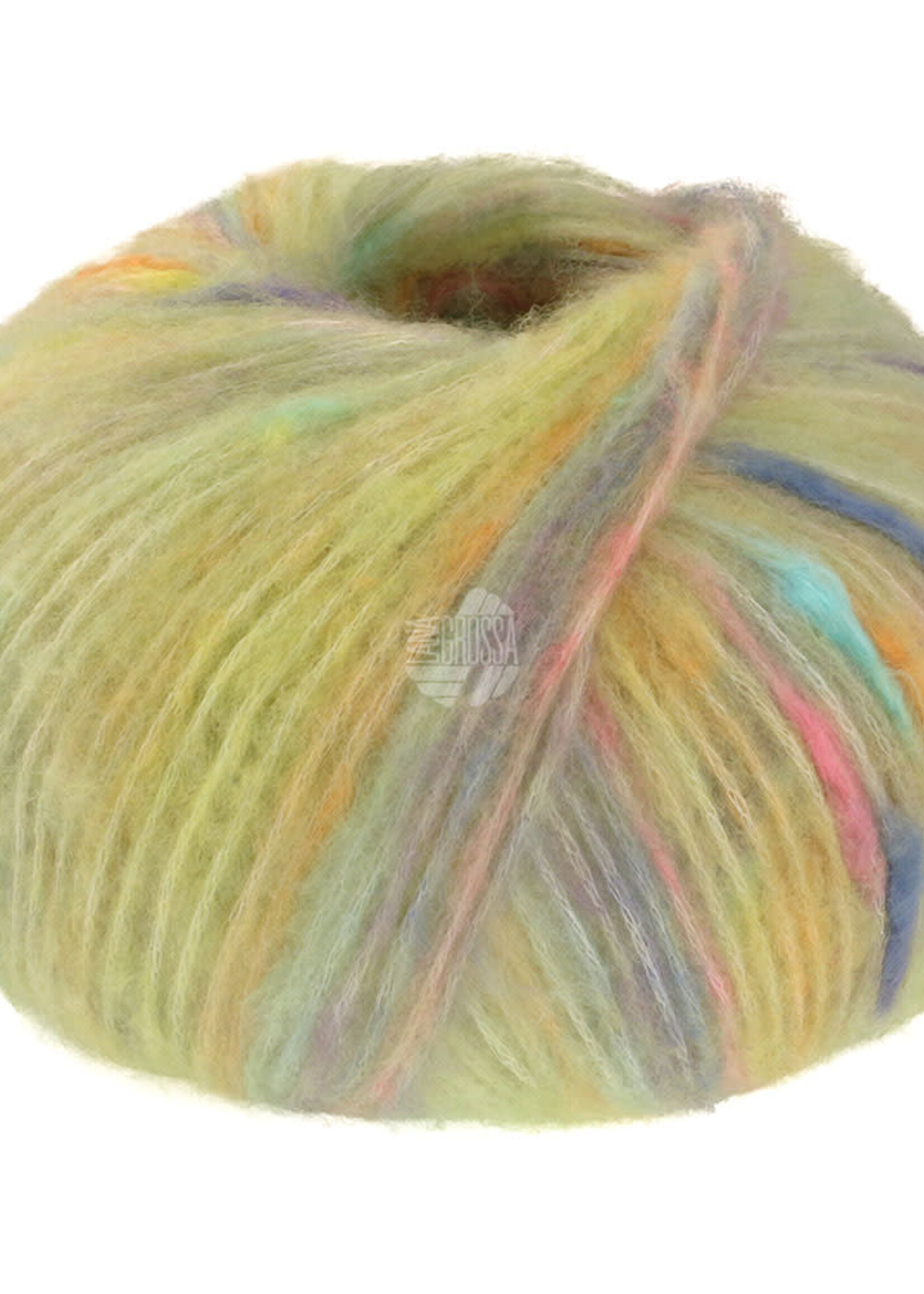 Lana Grossa Cassata -Lana Grossa -10 Lichtgeel/perzik/lichtgrijs/licht