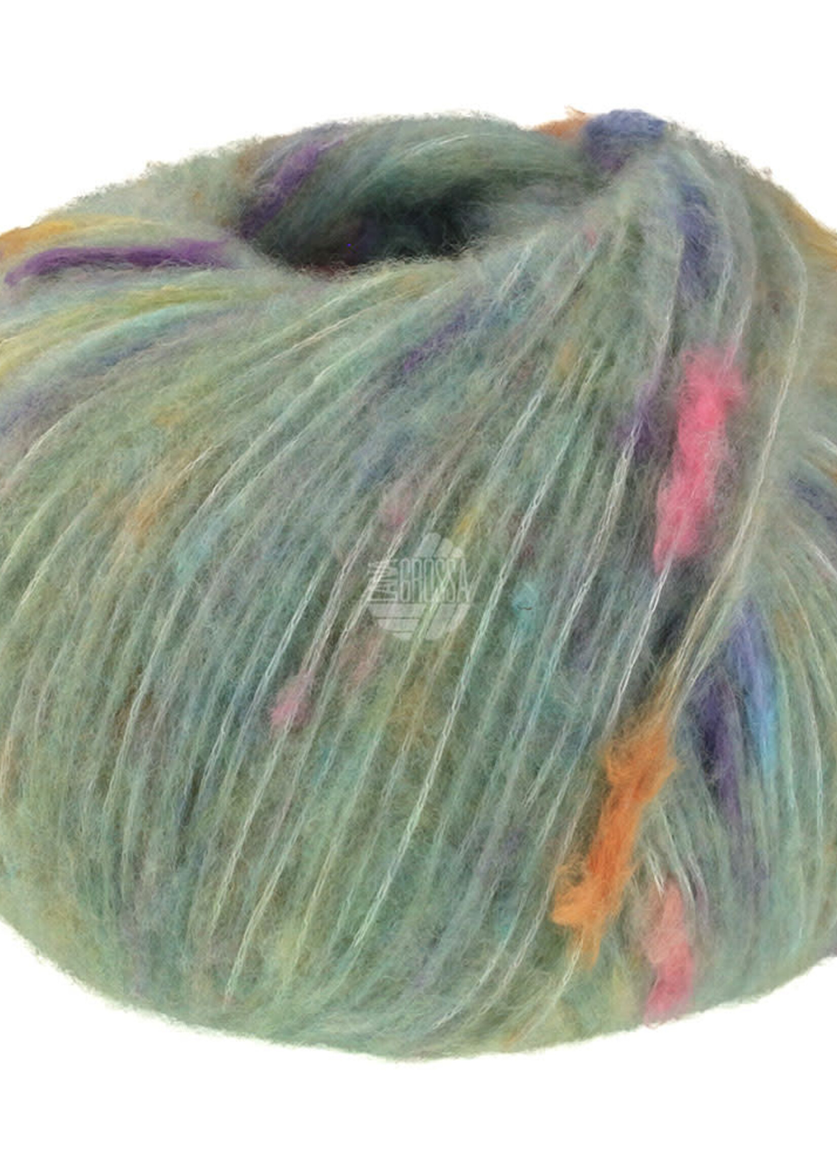 Lana Grossa Cassata -Lana Grossa -11 Lichtgroen/lichtoranje/roze/lichtgeel