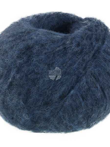 Lana Grossa Alpaca Air II -34 donkerblauw