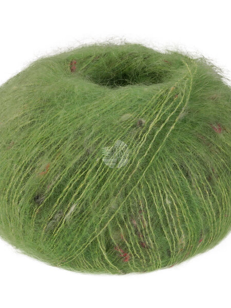 Lana Grossa Natural Superkid Tweed -633 appelgroen