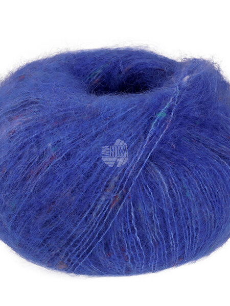 Lana Grossa Natural Superkid Tweed -635 inktblauw