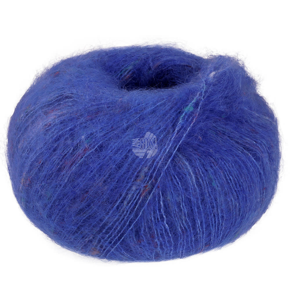 Lana Grossa Natural Superkid Tweed -635 inktblauw