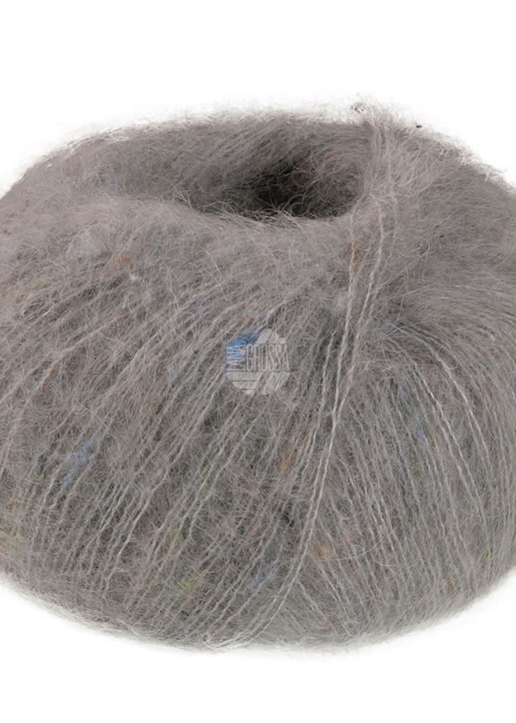 Lana Grossa Natural Superkid Tweed - Lana Grossa -636 muisgrijs