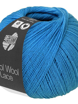 Lana Grossa Cool Wool Lace -54 topaas blauw