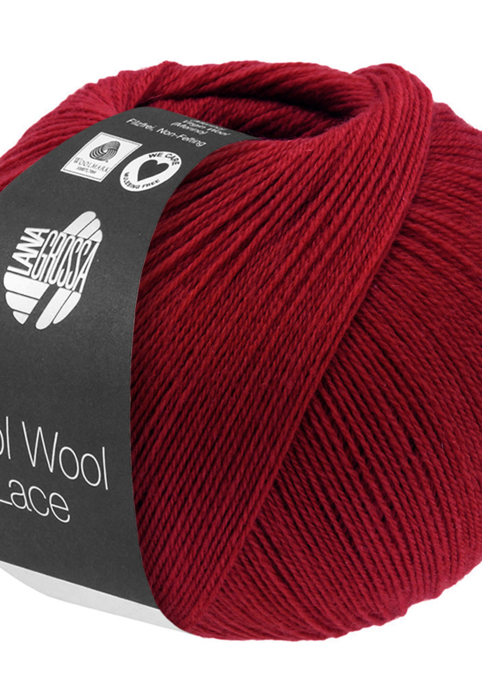 Lana Grossa Cool Wool Lace - Lana Grossa 61-wijnrood