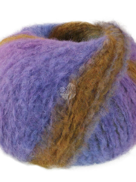 Lana Grossa Gigante - Lana Grossa -14 Violet/violetblauw/mosgroen/kaki/oker-25%