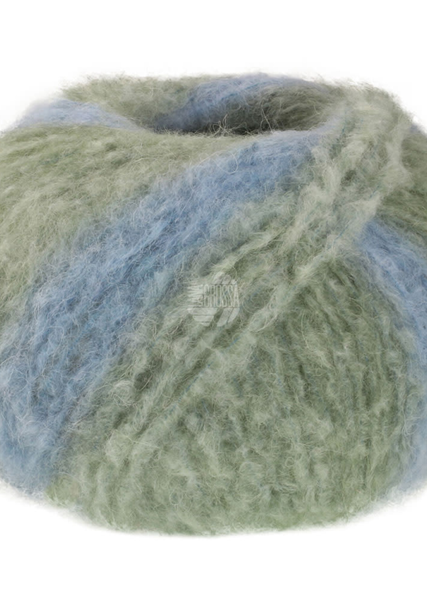 Lana Grossa Gigante - Lana Grossa -16 Riet/grijsgroen/grijs/rookblauw