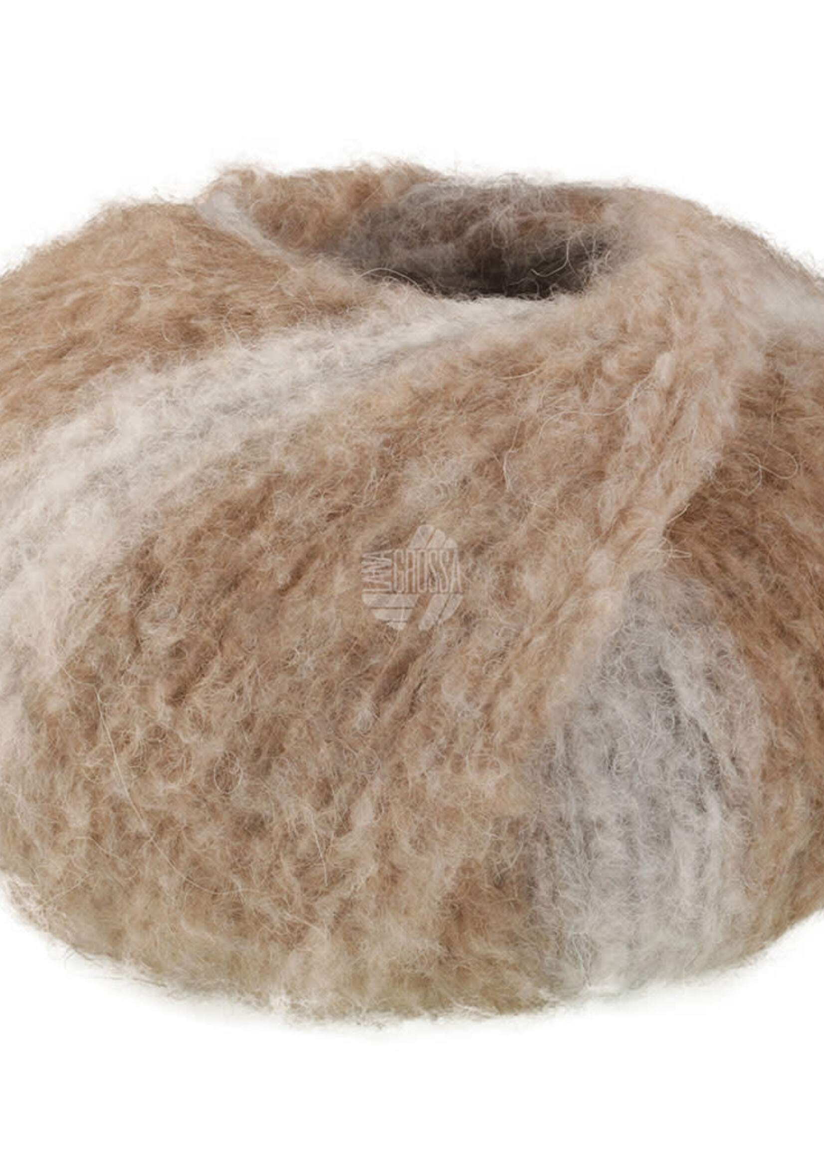 Lana Grossa Gigante - Lana Grossa -20 Zand/licht beige/licht grijs/taupe