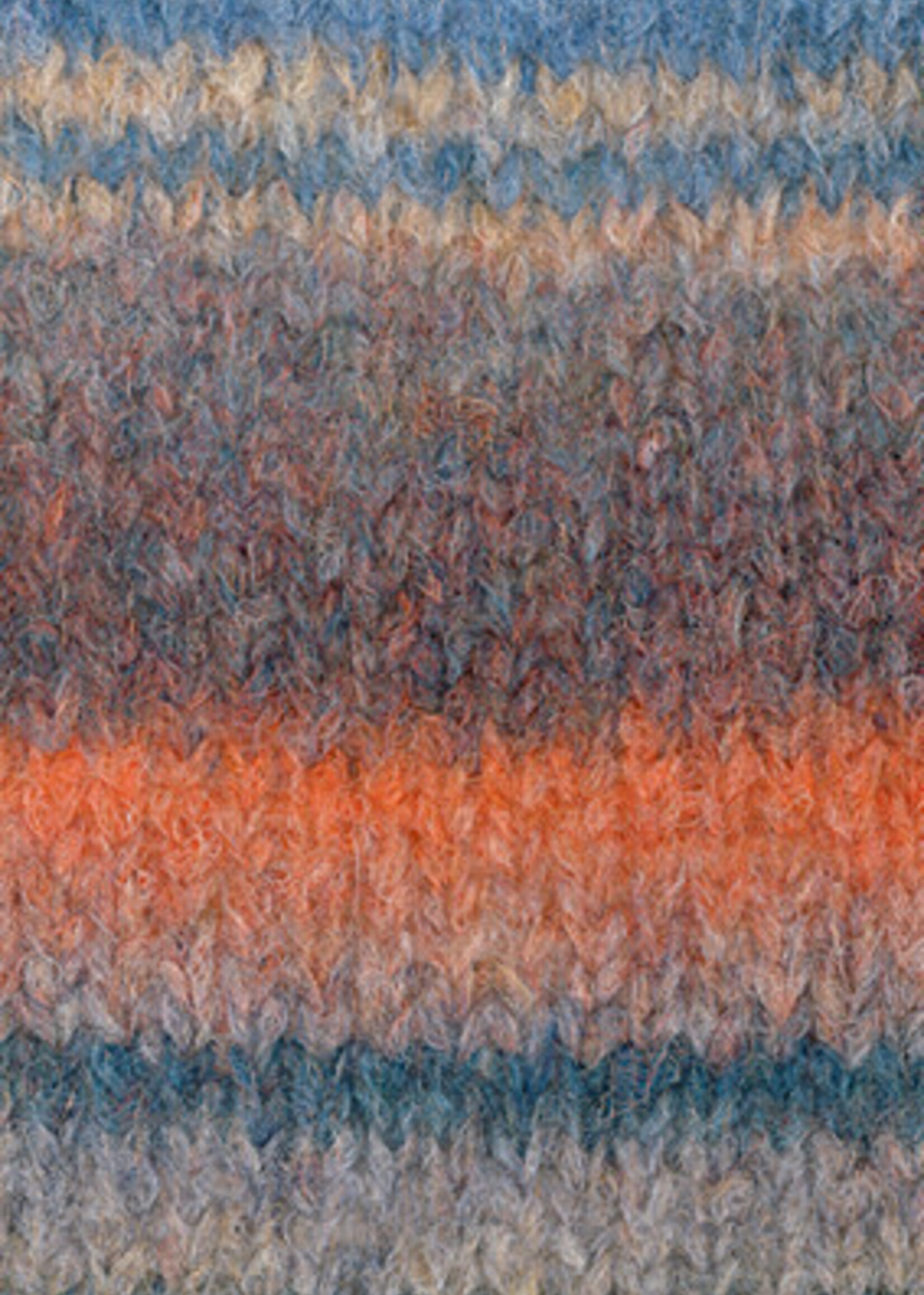 Lana Grossa Gigante Multi -Lana Grossa -101 Grijsblauw/beige/grijsrood/marron/petrolgroen/grijsgeel