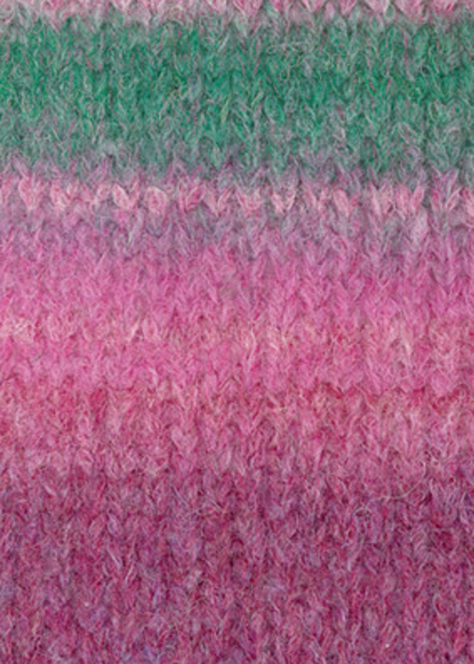 Lana Grossa Gigante Multi -Lana Grossa -107 Mauve/Nelke/Pink/Jadegrün/Grau-/Weinrot/Brombeer/Veilchenblau