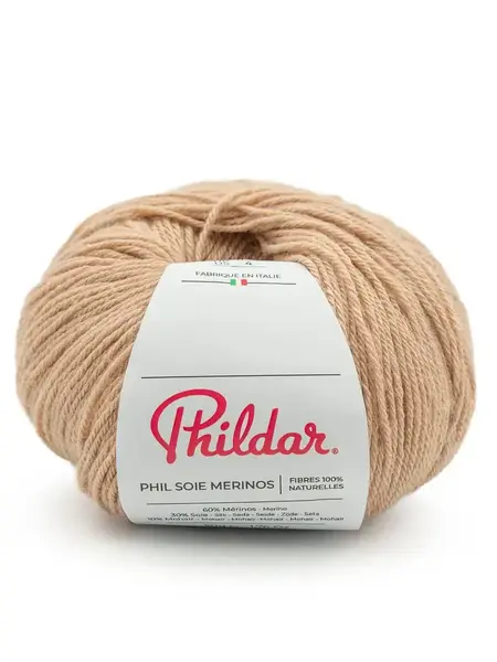 Phildar Phil Soie Merinos -camel