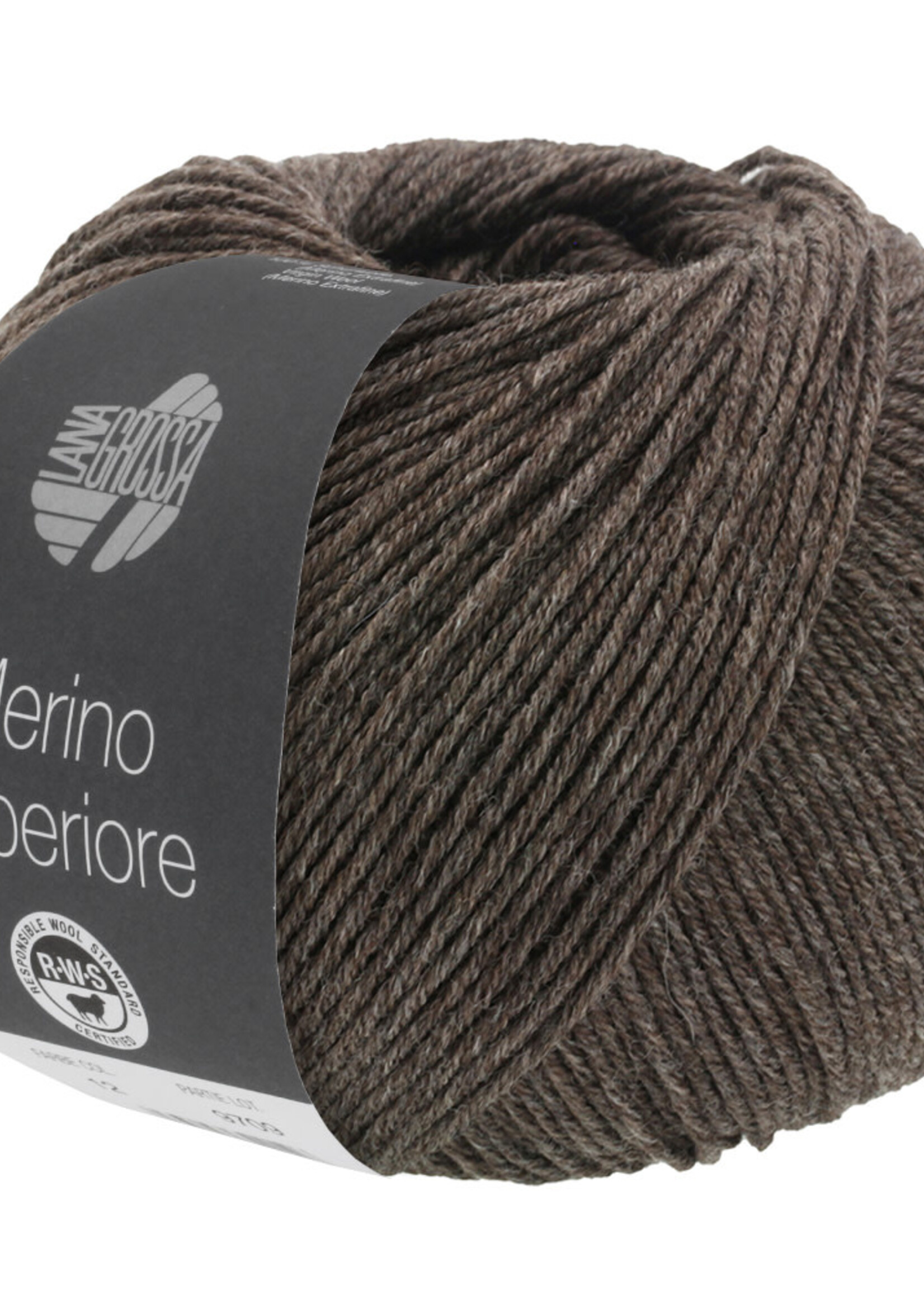 Lana Grossa Merino Superiore - Lana Grossa -09 Donkerbruin