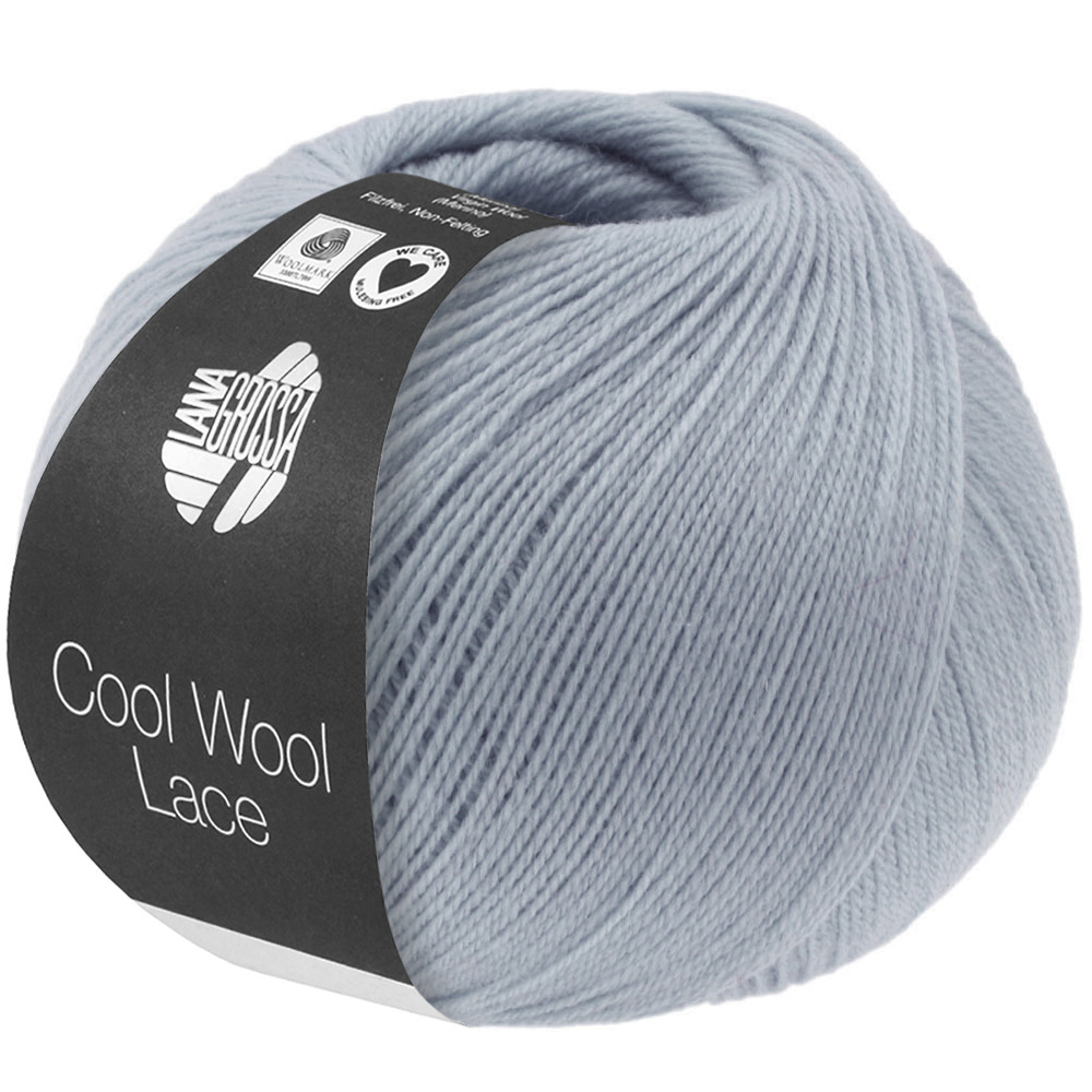 Lana Grossa Cool Wool Lace -62 pastelblauw