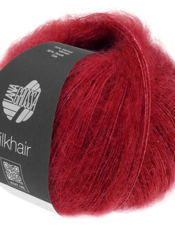 Lana Grossa Silkhair - Lana Grossa -208 wijnrood