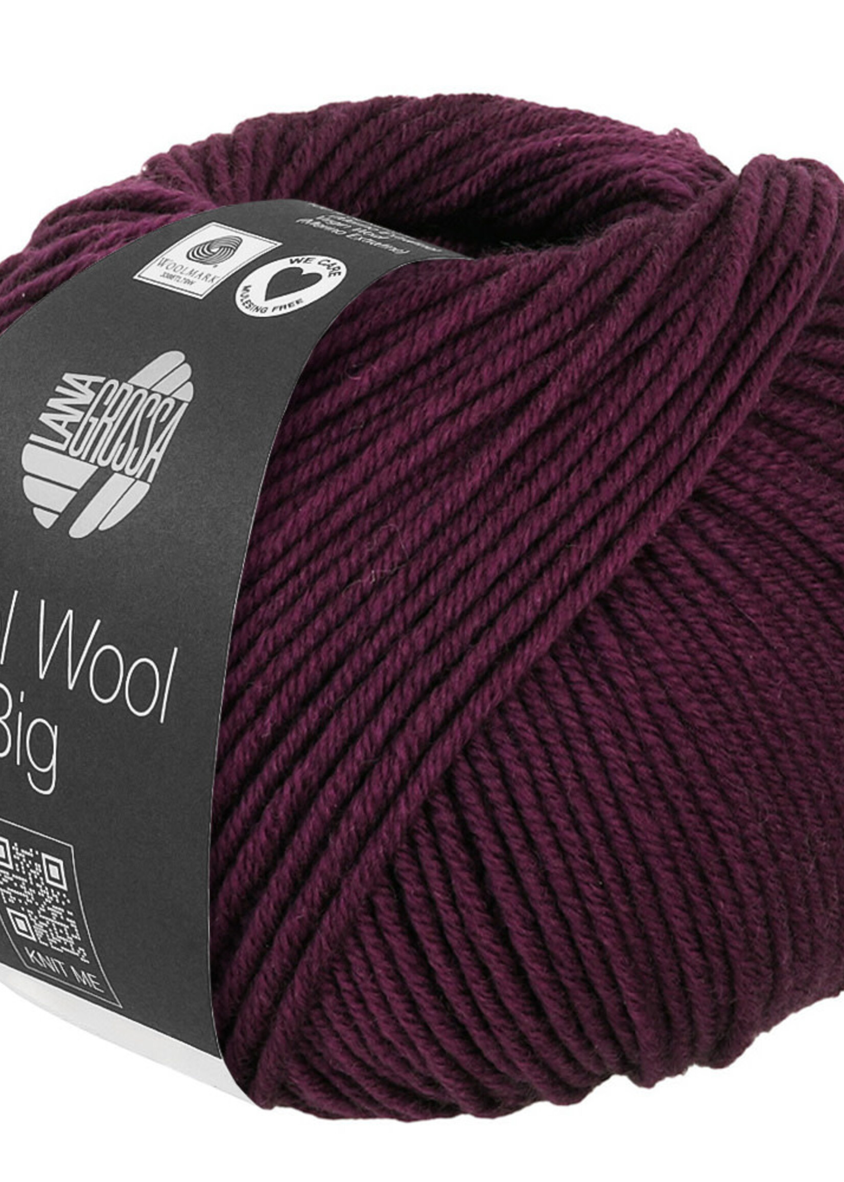 Lana Grossa Cool Wool Big - Lana Grossa 1035 donker bordeaux