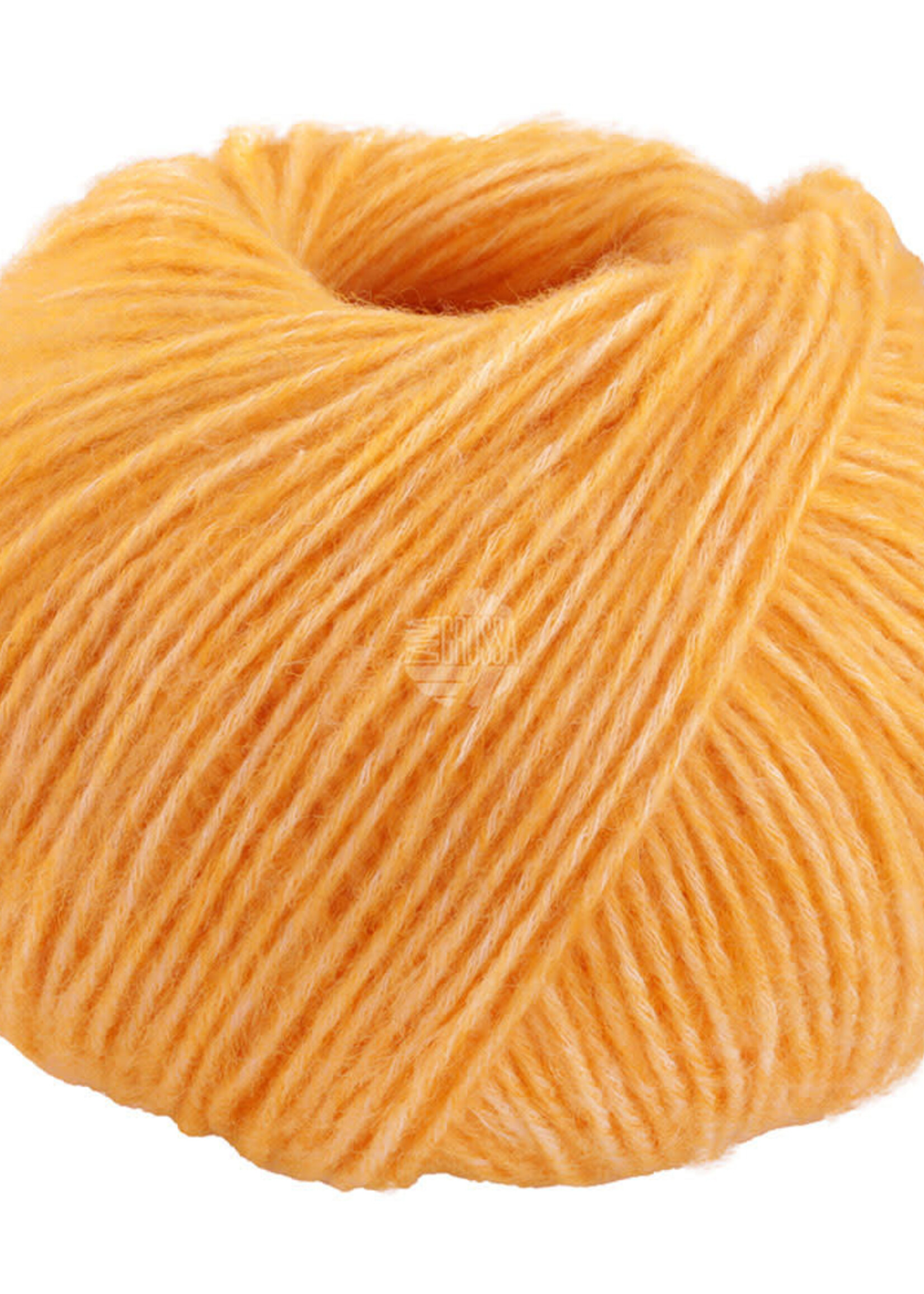 Lana Grossa Natural Alpaca Pelo - Lana Grossa 032-Zonnegeel gevlekt