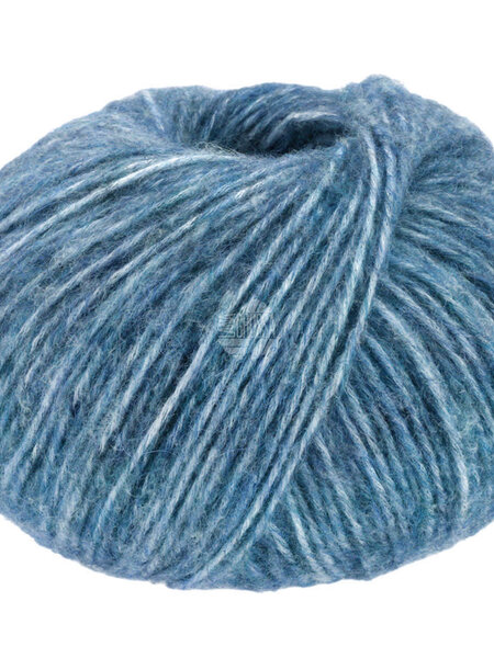 Lana Grossa Natural Alpaca Pelo -035 donkerpetrol gemeleerd