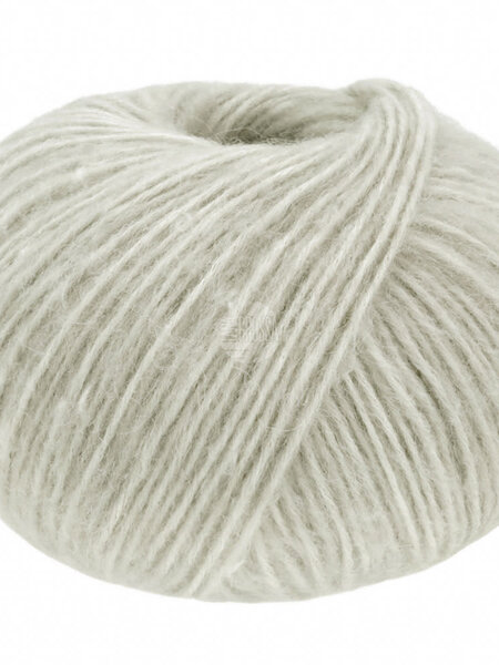 Lana Grossa Natural Alpaca Pelo -036 ruwwit/lichtgrijs