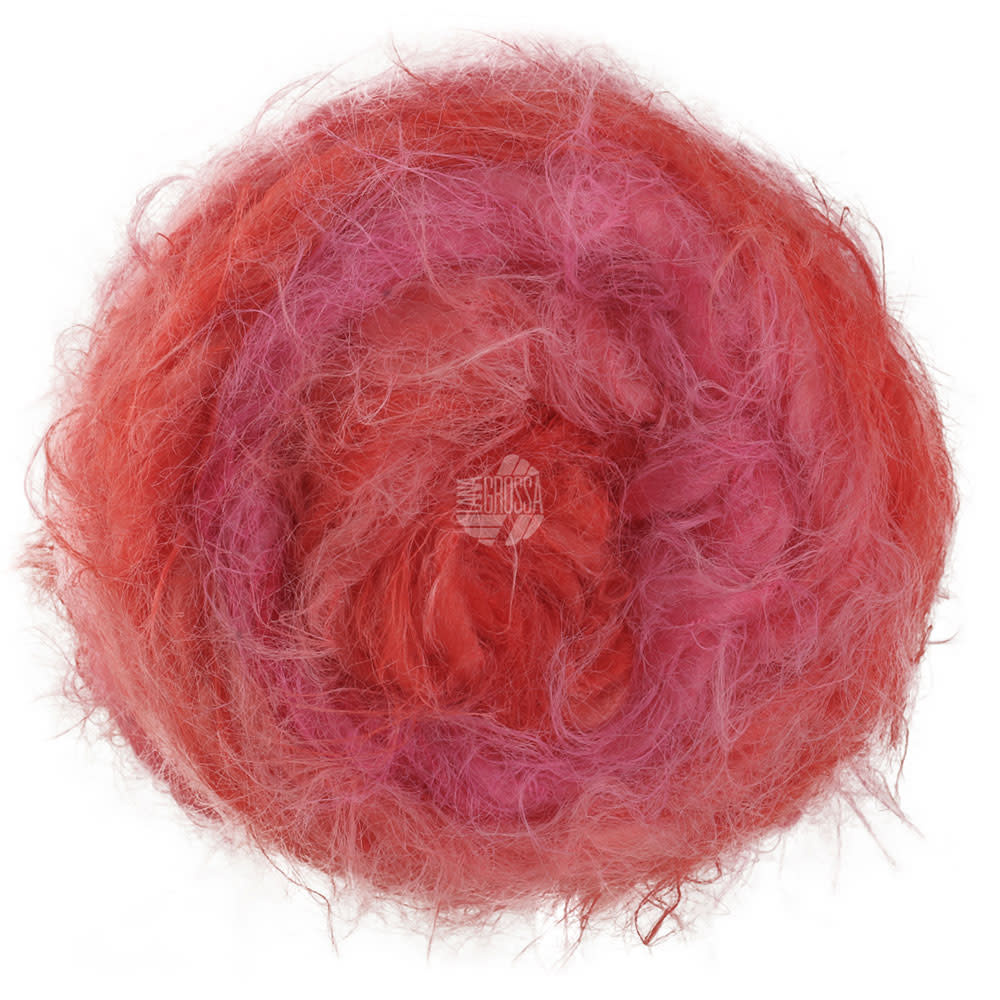 Lana Grossa Basta Mista -106 rose/felroze/zalm/koraal/rood