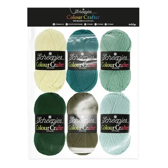 Scheepjes Colour Crafter colour pack 6x50g- The Veluwe