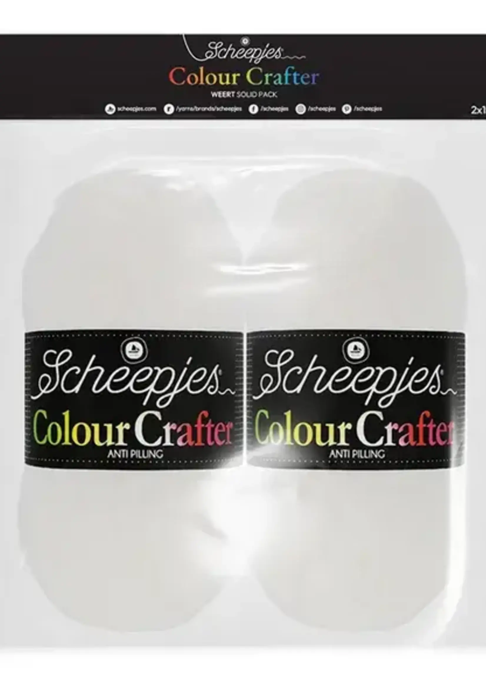 Scheepjes Colour Crafter Solid Pack 2x150g- Weert