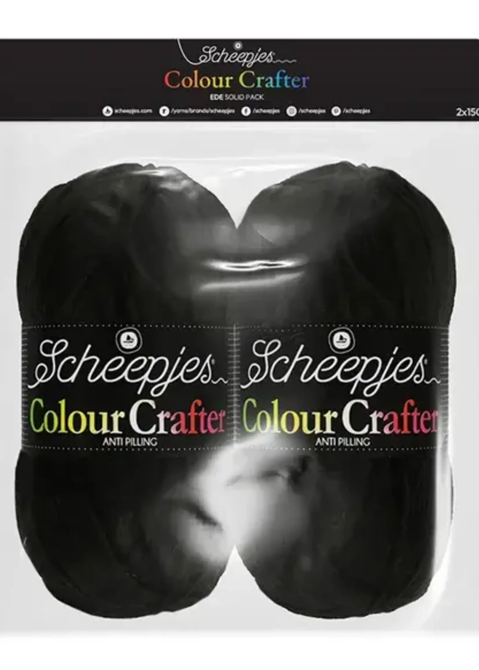 Scheepjes Colour Crafter Solid Pack 2x150g- Ede