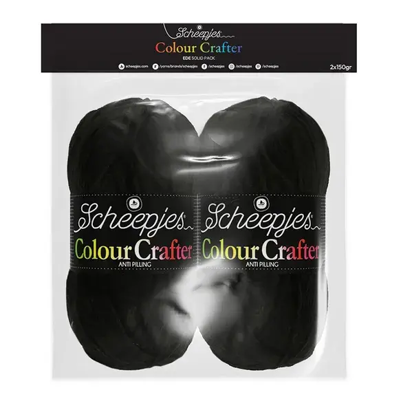 Scheepjes Colour Crafter Solid Pack 2x150g- Ede