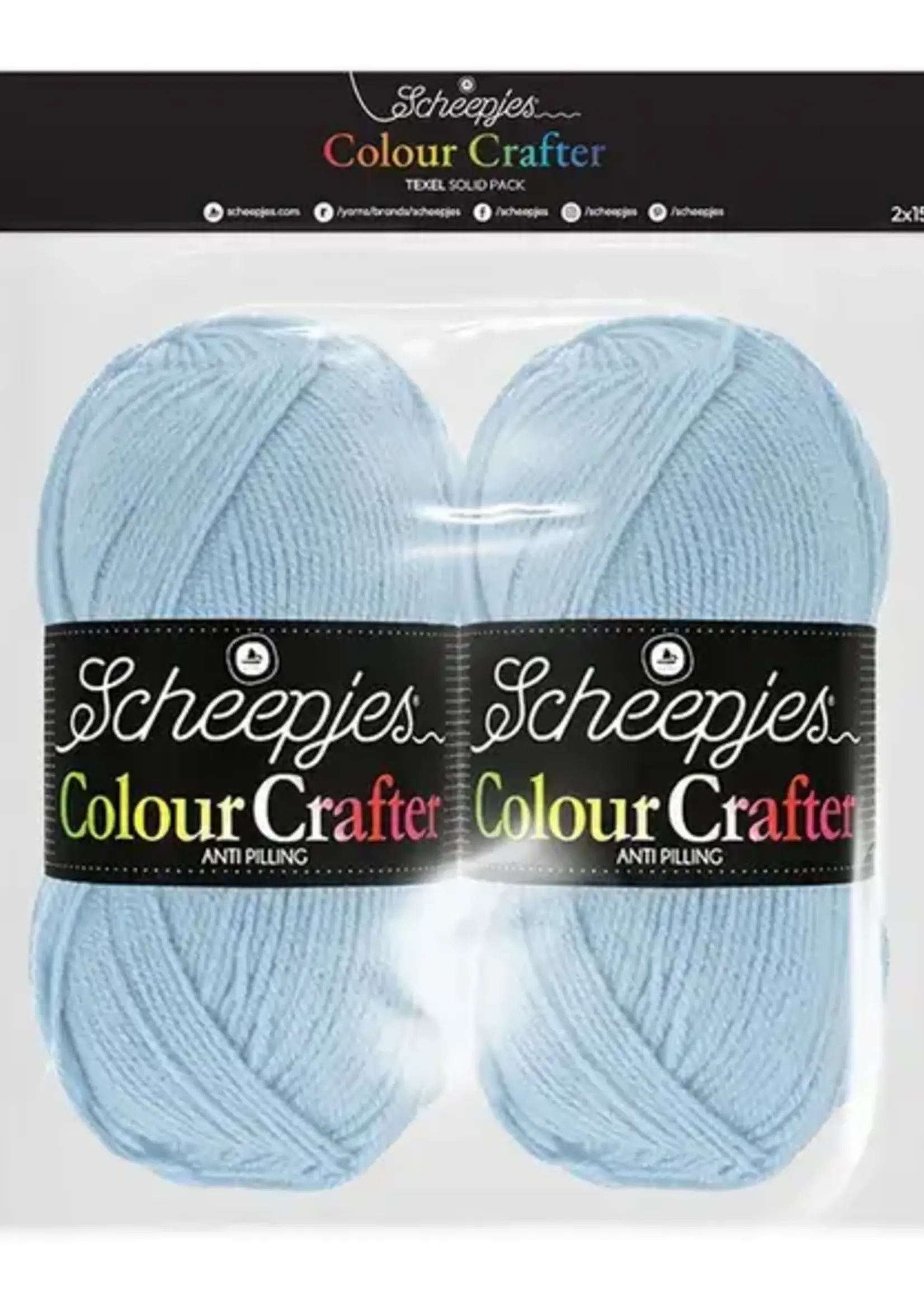 Scheepjes Colour Crafter Solid Pack 2x150g - Texel