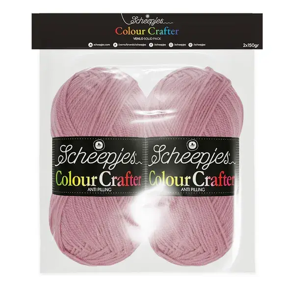 Scheepjes Colour Crafter Solid Pack 2x150g- Venlo
