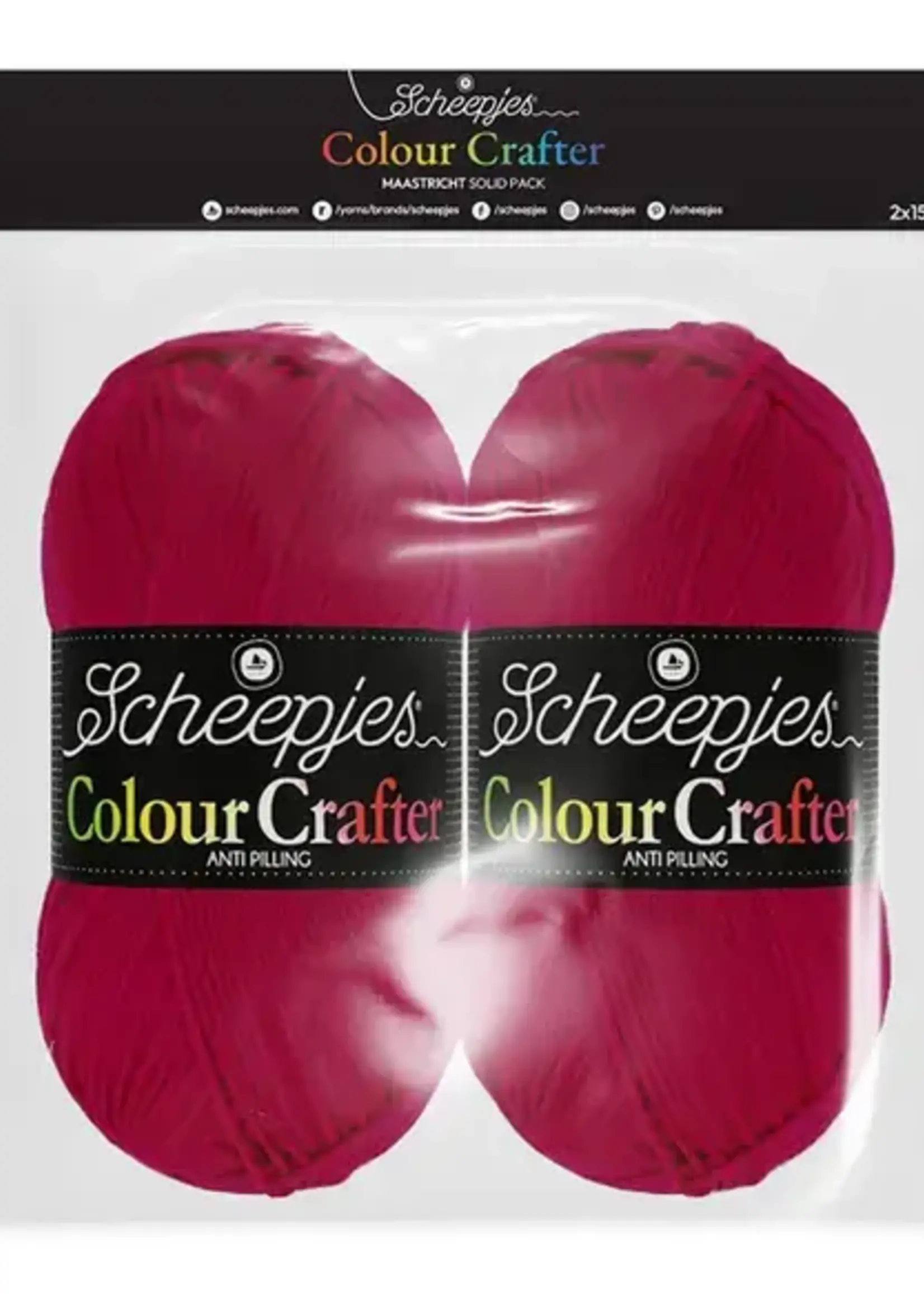 Scheepjes Colour Crafter Solid Pack 2x150g- Maastricht