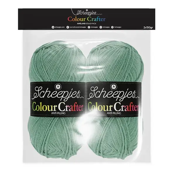 Scheepjes Colour Crafter Solid Pack 2x150g- Ameland
