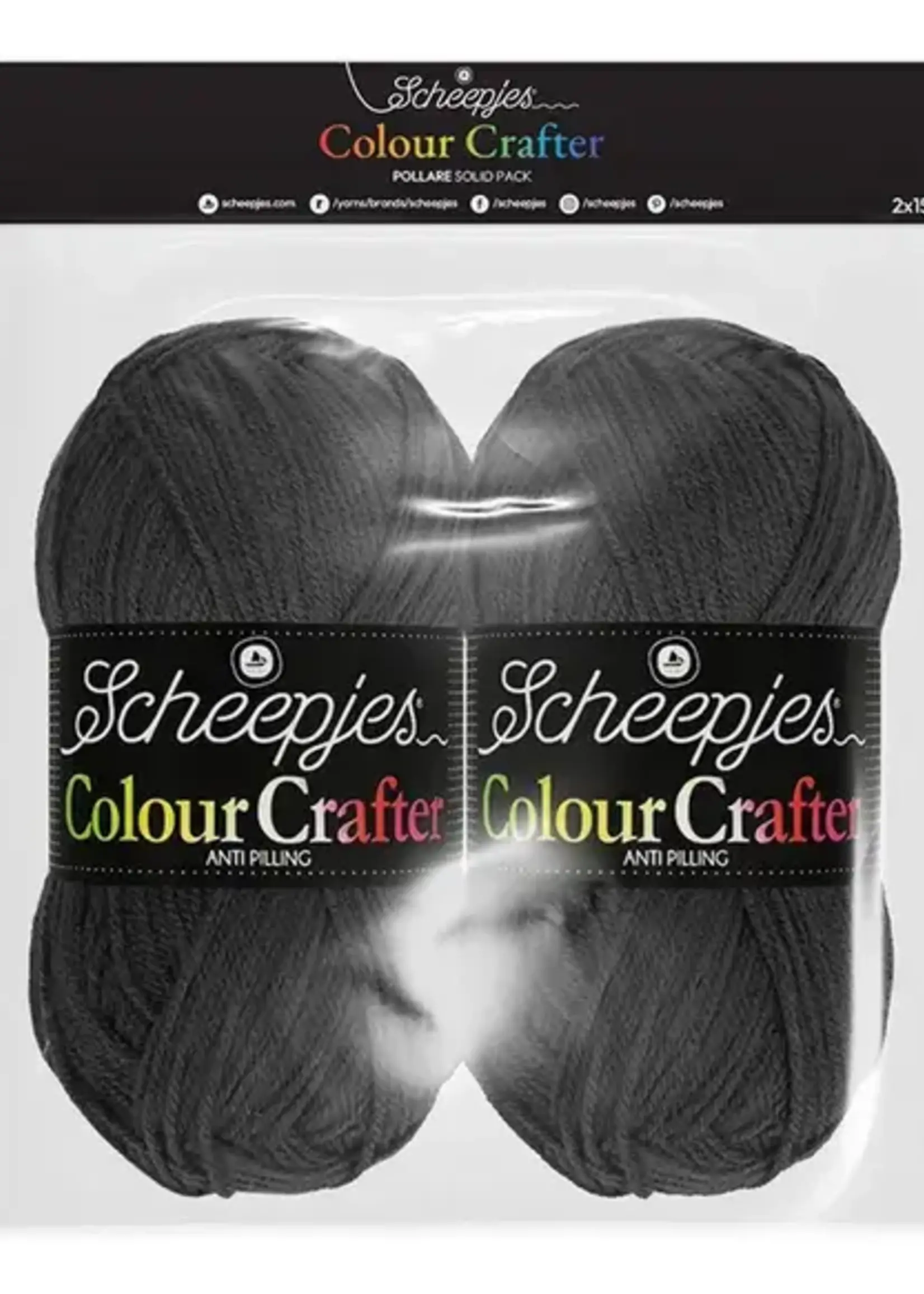 Scheepjes Colour Crafter Solid Pack 2x150g- Pollare
