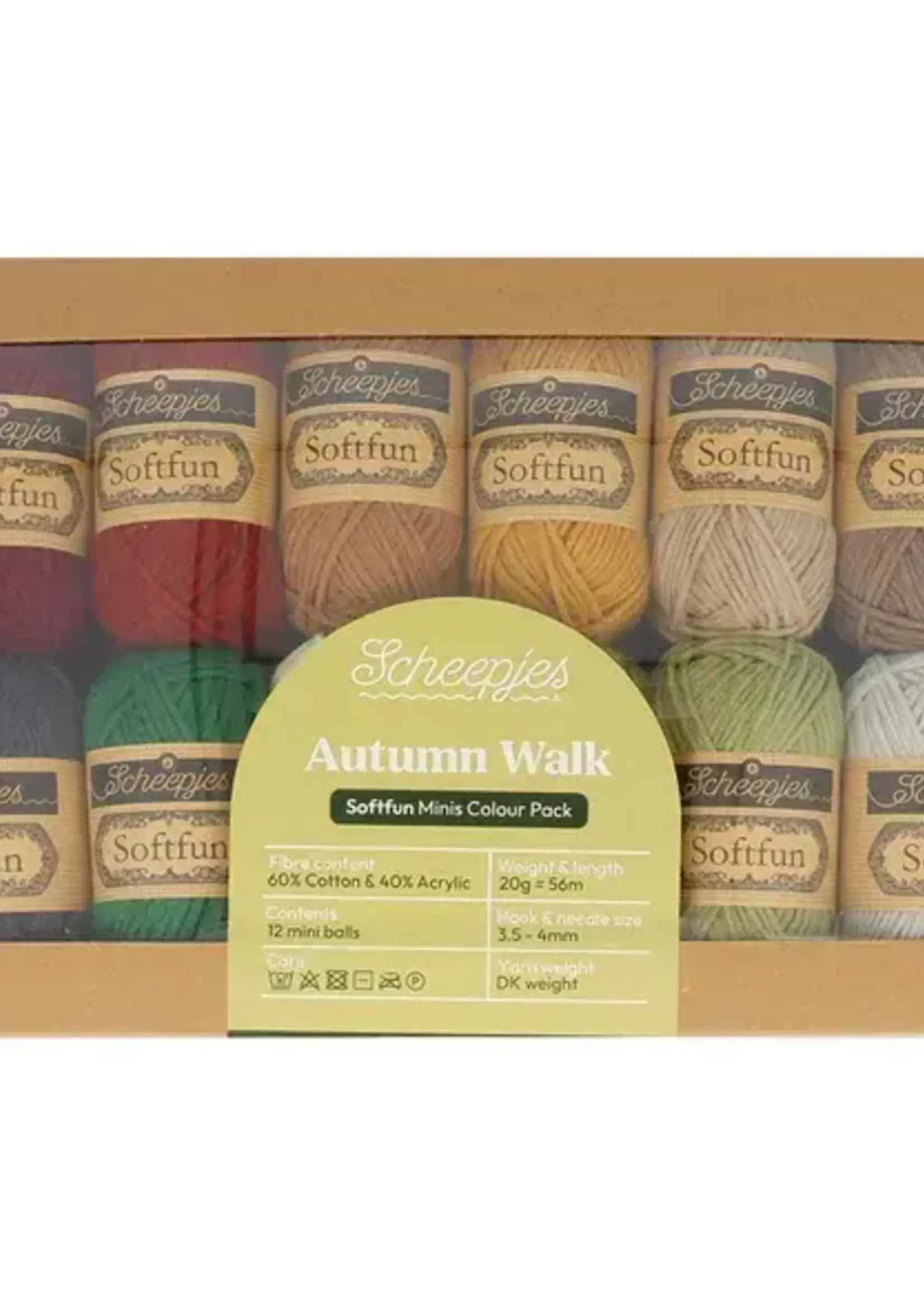 Scheepjes Scheepjes Softfun colour pack 12x20g - Autumn Walk
