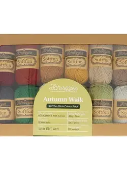 Scheepjes Scheepjes Softfun colour pack 12x20g - Autumn Walk