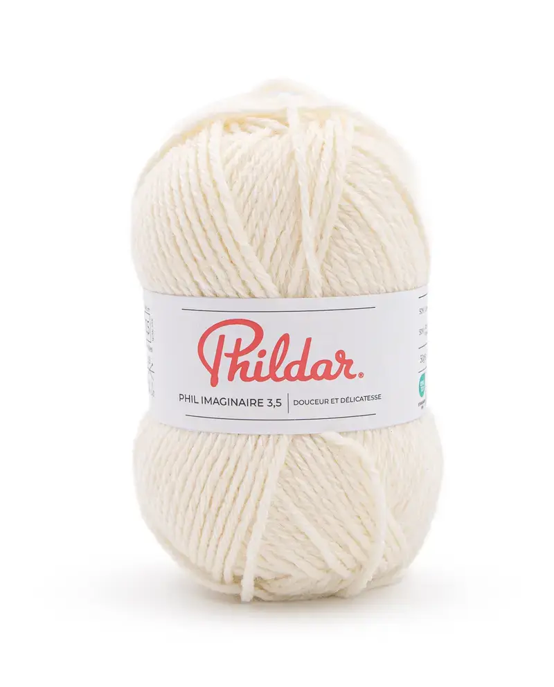 Phildar Phil Imaginaire 3.5 -blanc