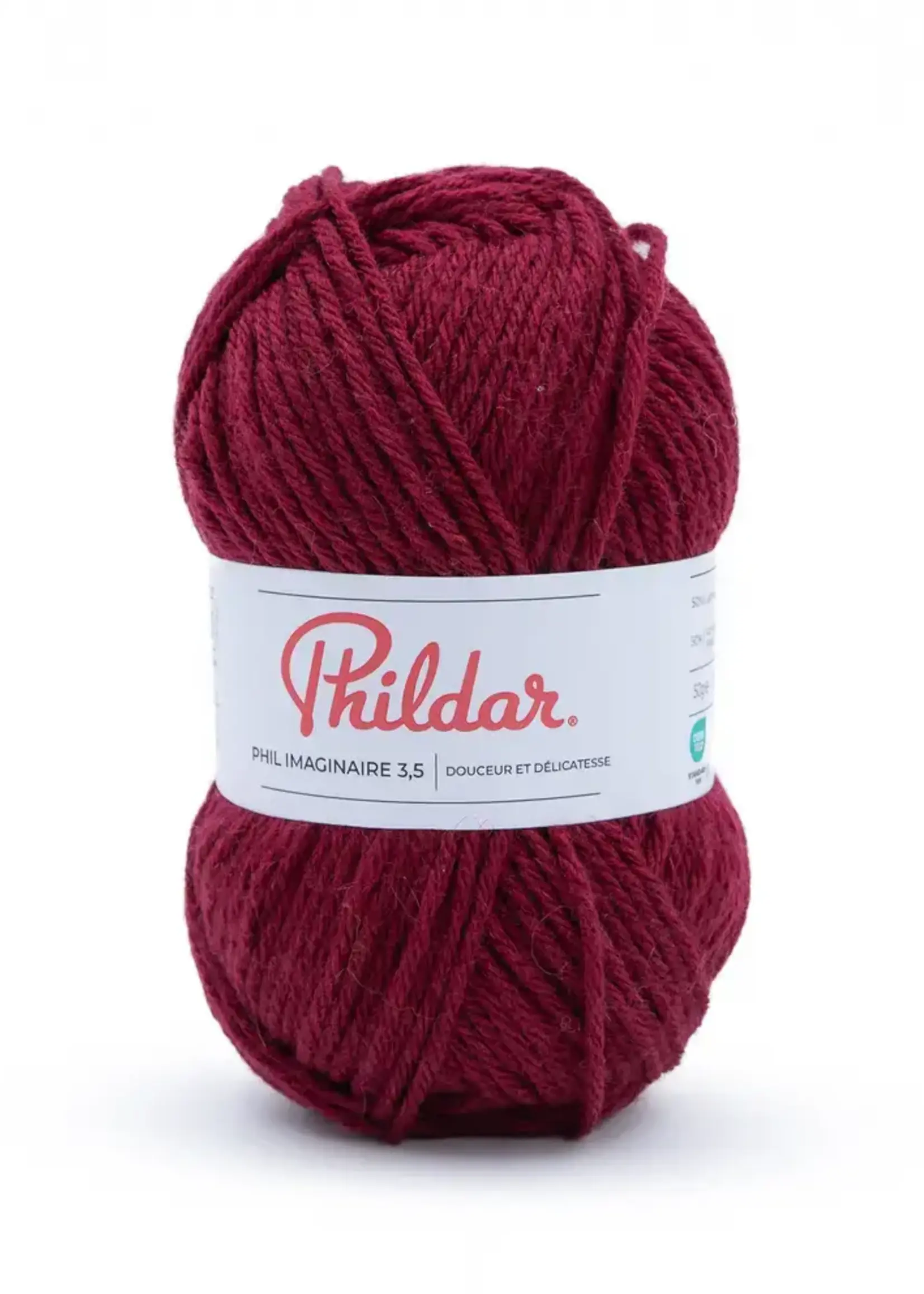 Phildar Phil Imaginaire 3.5 -burgundy