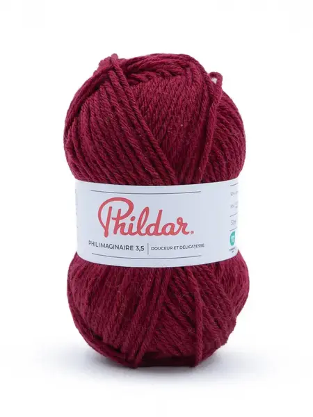 Phildar Phil Imaginaire 3.5 -2127 burgundy