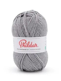 Phildar Phil Imaginaire 3.5 -2140 gris chine
