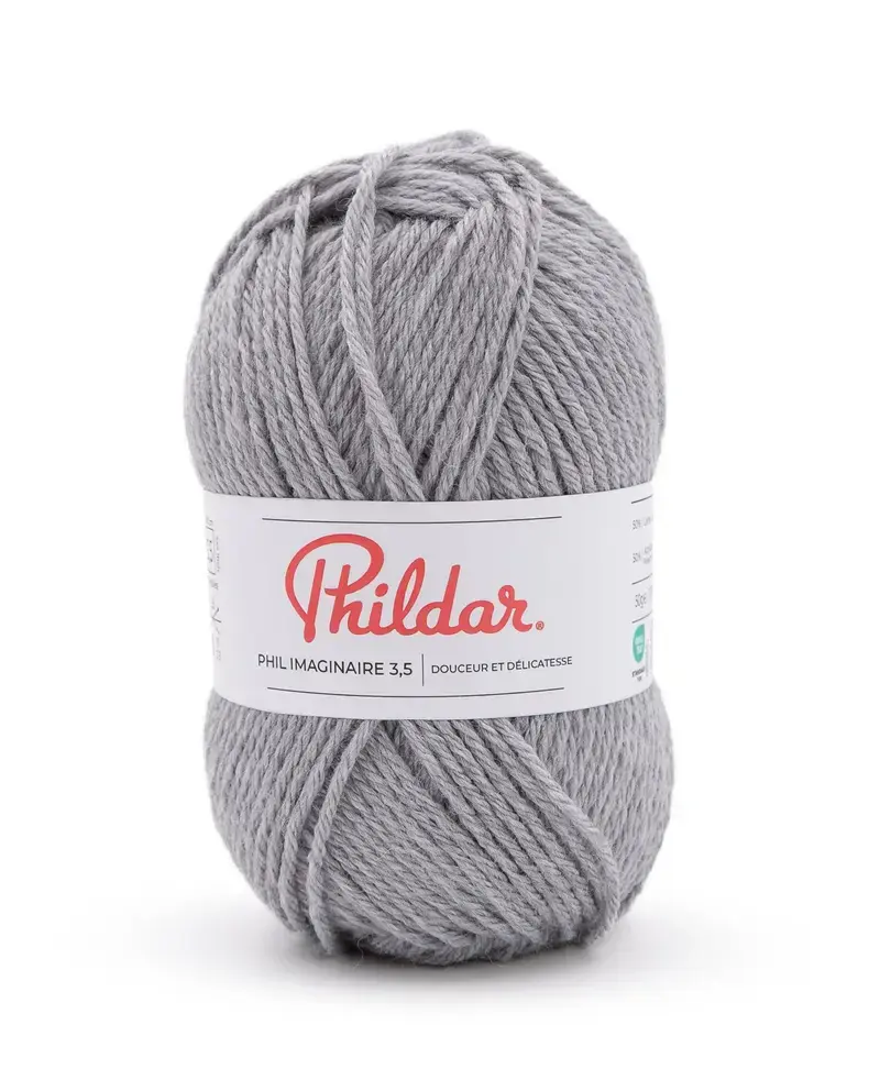 Phildar Phil Imaginaire 3.5 -gris chine
